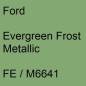 Preview: Ford, Evergreen Frost Metallic, FE / M6641.